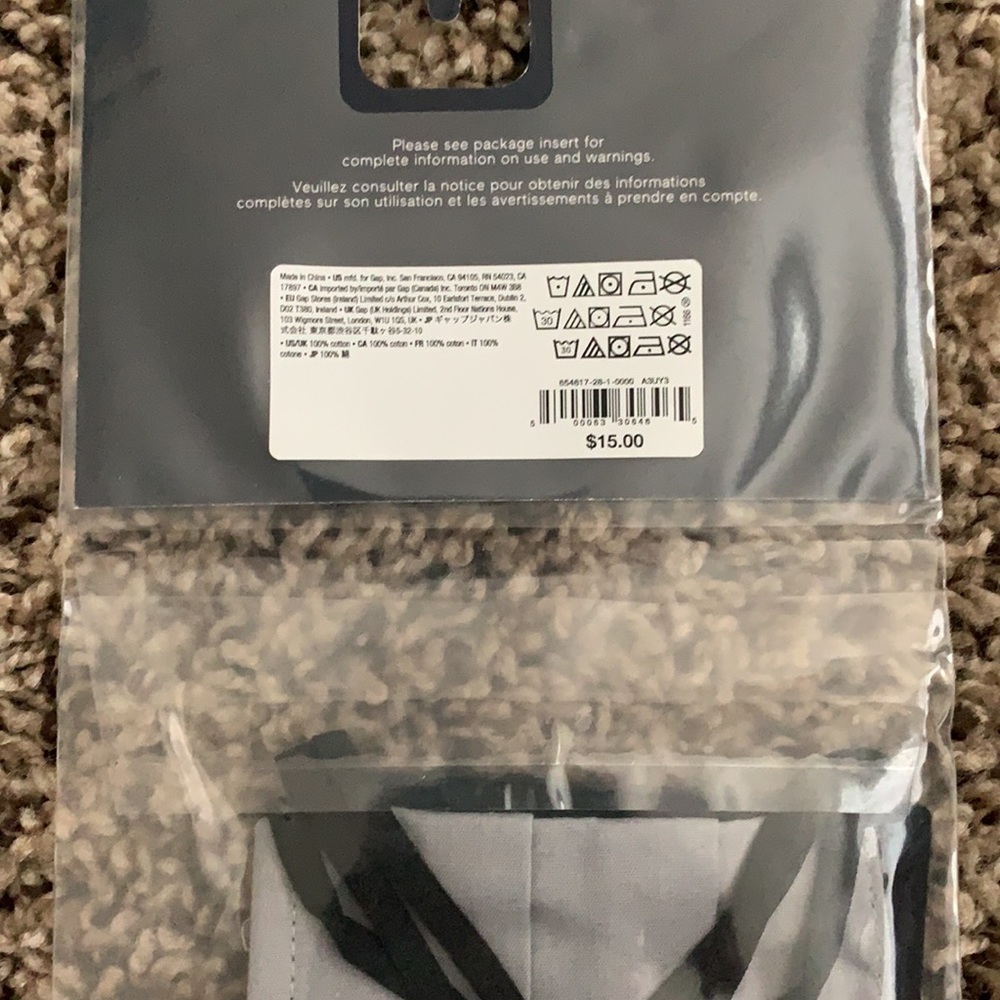 Gap Factory 3-Pack Adult Cloth Face Mask * Navy Blue, Military Green, & Black - Picture 3 of 7